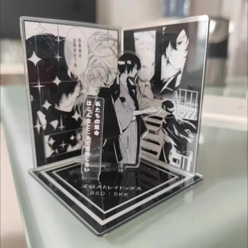 Event Support - Anime BSD Soukoku-scène, acrylstandaard, Dazai Osamu,