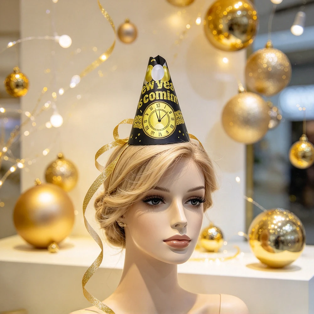 1 set papieren feestmutsen in  - Party Hat Cone recensie en prijs