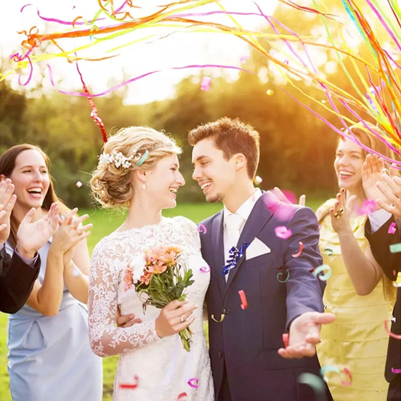 10Packs Witte Streamers Popper - Confetti Cannon Tube recensie en prijs