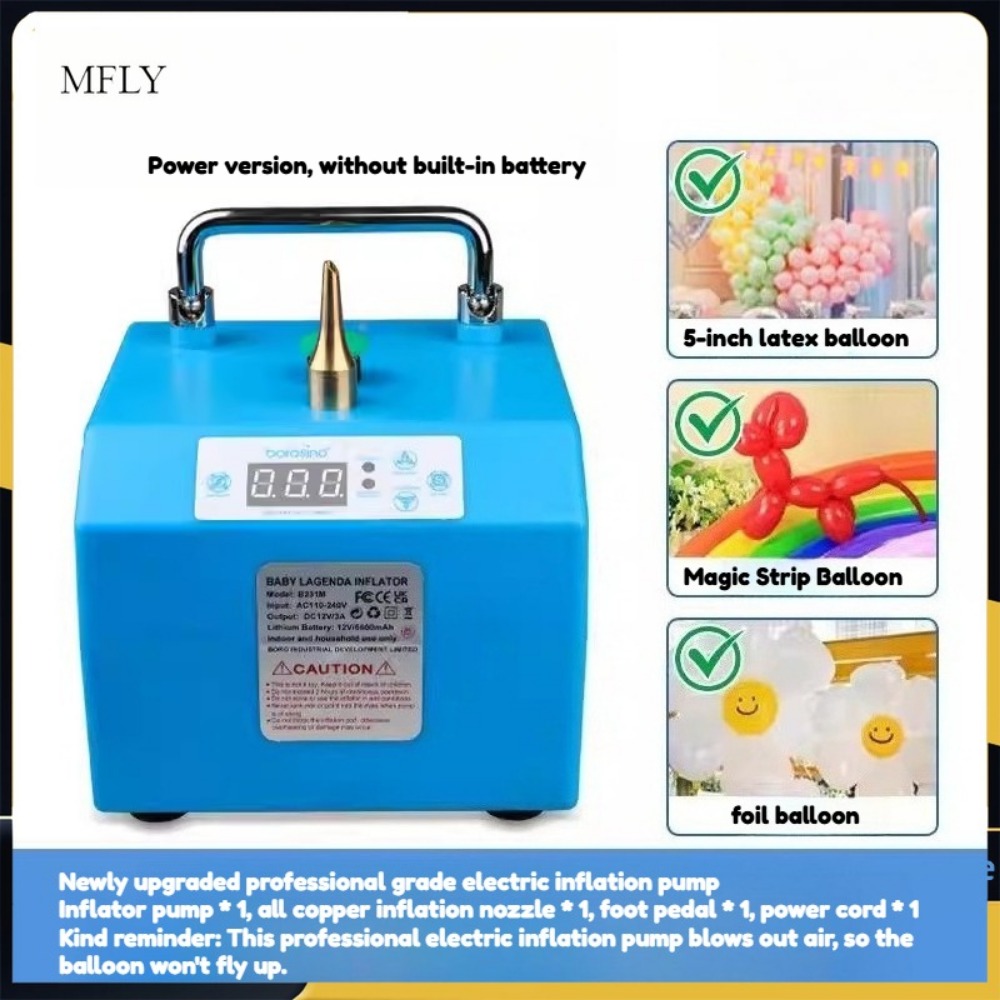 Met timer en voetschakelaar B2 - Balloon Pump Hand recensie en prijs